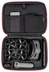 Hard Shell Case is specifically designed for DJI AVATA, Goggles 2, motion controller, 5 batteries, battery charging hub and data cable.etc. Protective Box for DJI AVATA is made of waterproof nylon fabric, which can reach IP44 splash resistance.